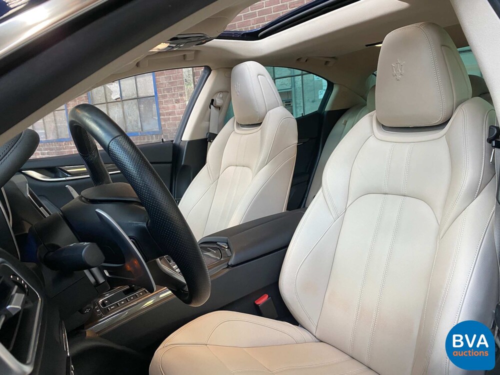 Maserati Ghibli 3.0 V6 S Q4 GranLusso 430PS 2018 -Org. NL-, RK-802-X.