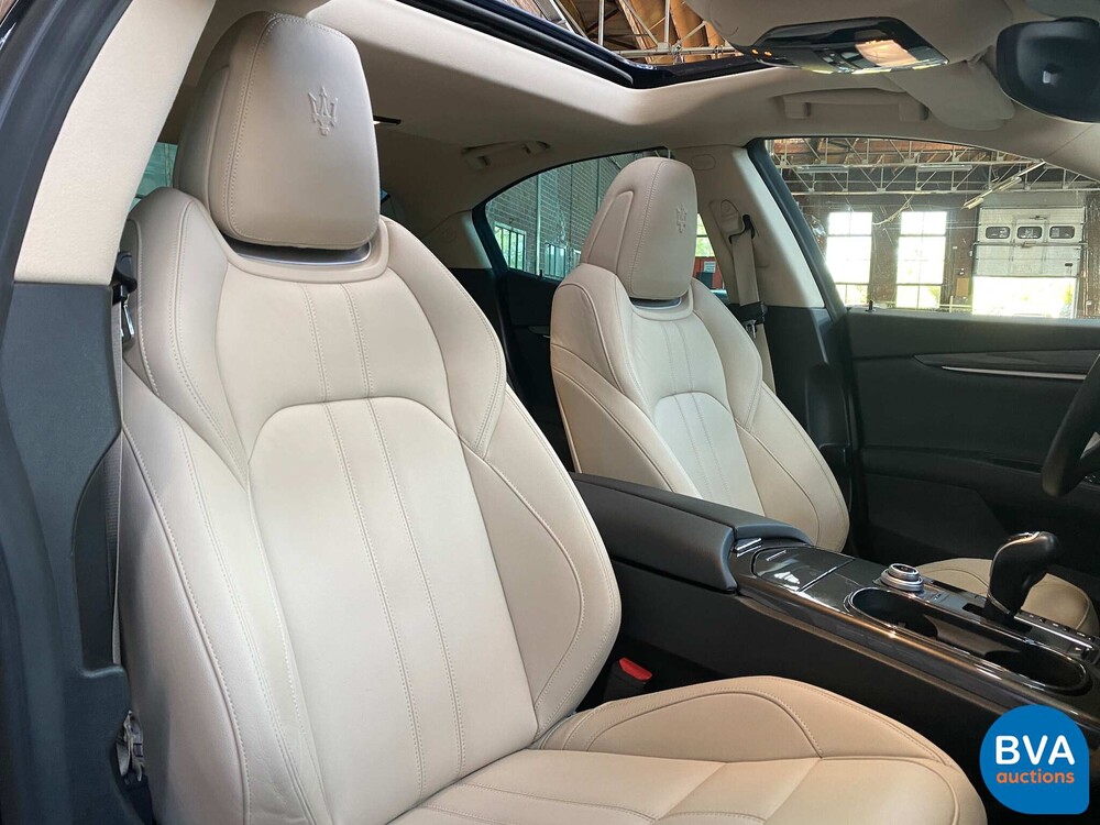 Maserati Ghibli 3.0 V6 S Q4 GranLusso 430PS 2018 -Org. NL-, RK-802-X.