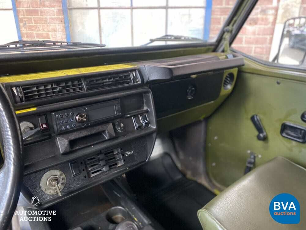 Mercedes-Benz 240GD Cabrio Wolf G-Klasse 87PS 1984.