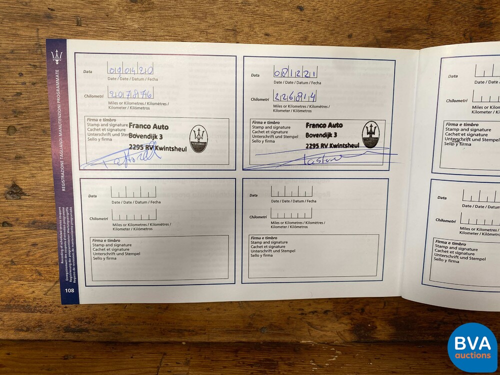 Maserati Gran Turismo 4.2 V8 2008, 60-ZP-RB.