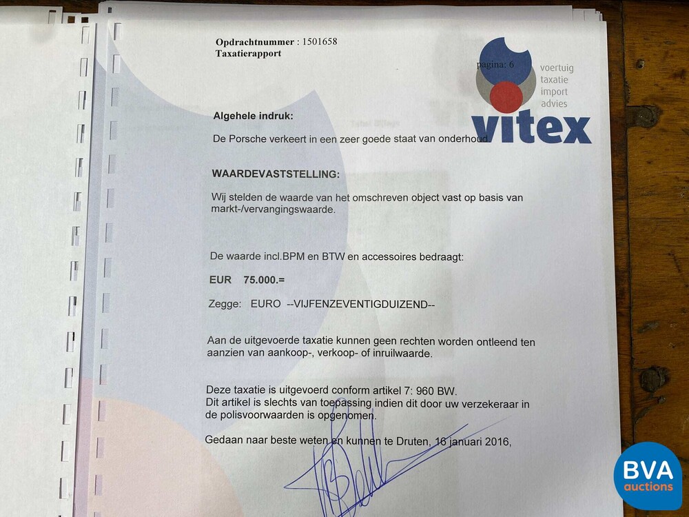 Porsche 911 Turbo 3.6 Coupé 420 PS org.NL 996 MKII 2000, HP-636-V.