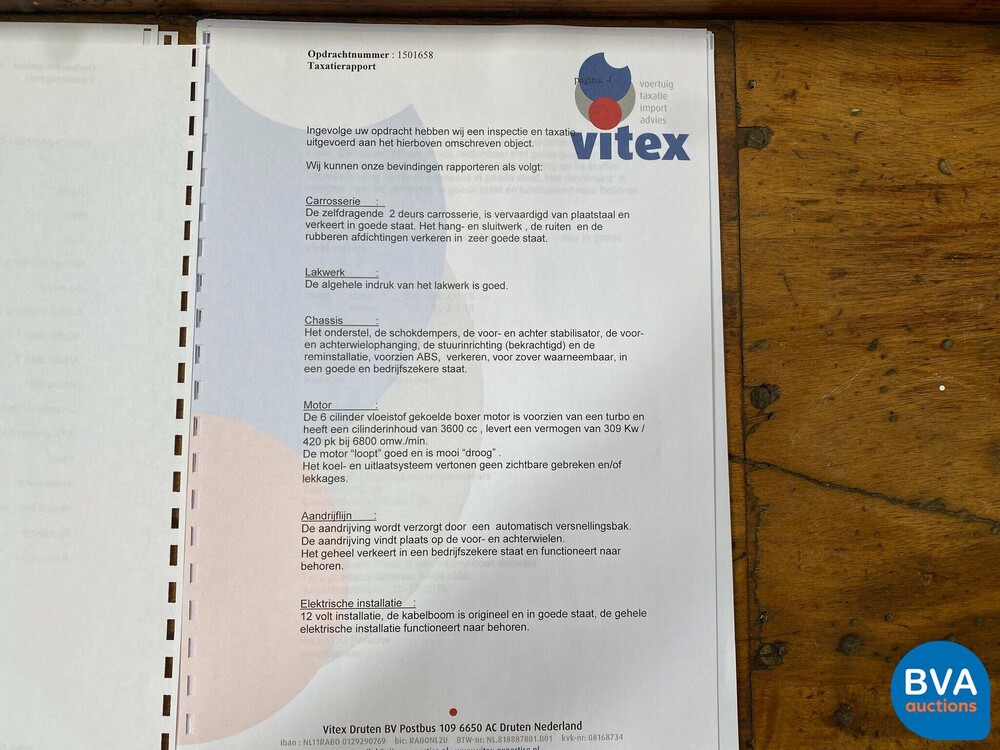 Porsche 911 Turbo 3.6 Coupé 420 PS org.NL 996 MKII 2000, HP-636-V.