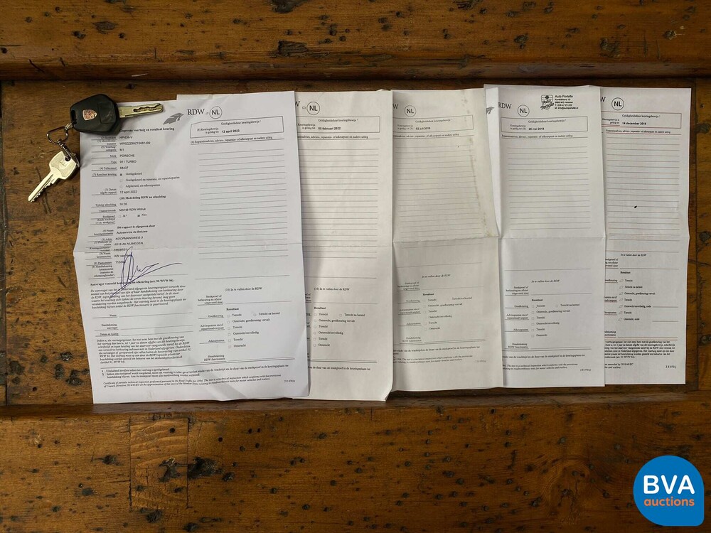 Porsche 911 Turbo 3.6 Coupé 420 PS org.NL 996 MKII 2000, HP-636-V.