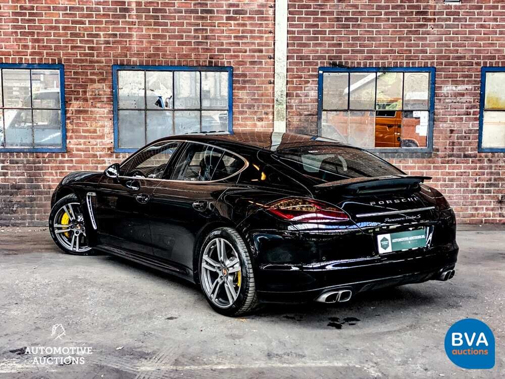 Porsche Panamera 4.8 Turbo S SportChrono 551pk 2011, XJ-976-R.
