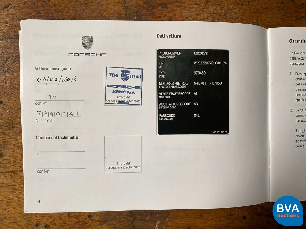 Porsche Panamera 4.8 Turbo S SportChrono 551pk 2011, XJ-976-R.