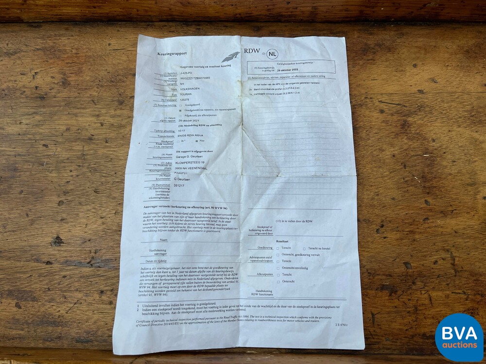 VW Touran 1.4 TSI Highline 7-Personen 140 PS, J-425-PD.