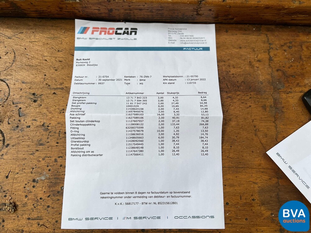 BMW M5 5er 560PS f10 M-Performance 2013 -Org. NL-, 76-ZNN-7.