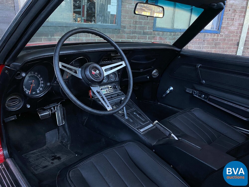 Chevrolet Corvette C3 Cabrio Chrome Bumper 210pk 1970