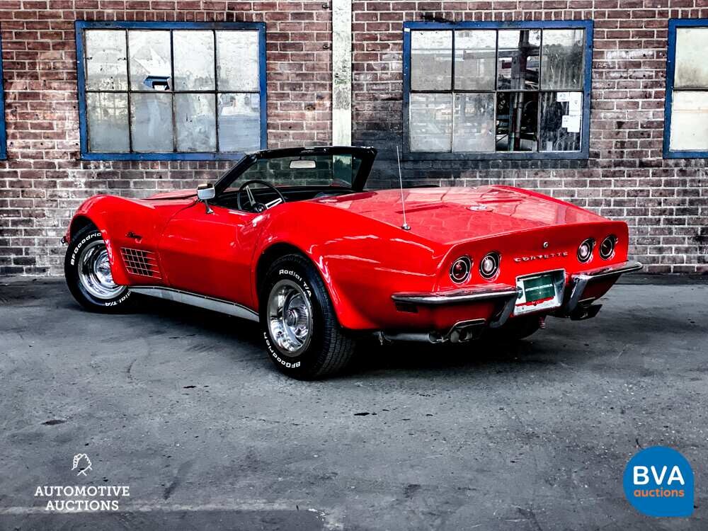 Chevrolet Corvette C3 Cabrio Chrome Bumper 210pk 1970