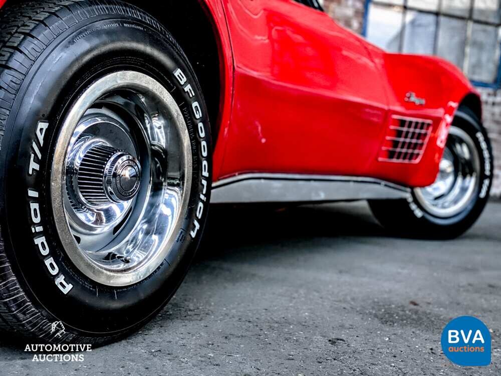 Chevrolet Corvette C3 Cabrio Chrome Bumper 210pk 1970