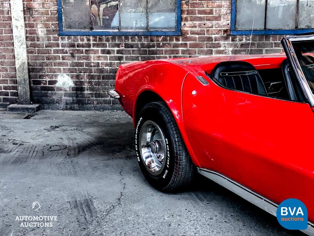 Chevrolet Corvette C3 Cabrio Chrome Bumper 210pk 1970
