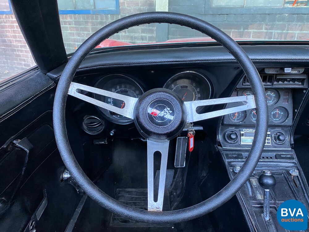 Chevrolet Corvette C3 Cabrio Chrome Bumper 210pk 1970