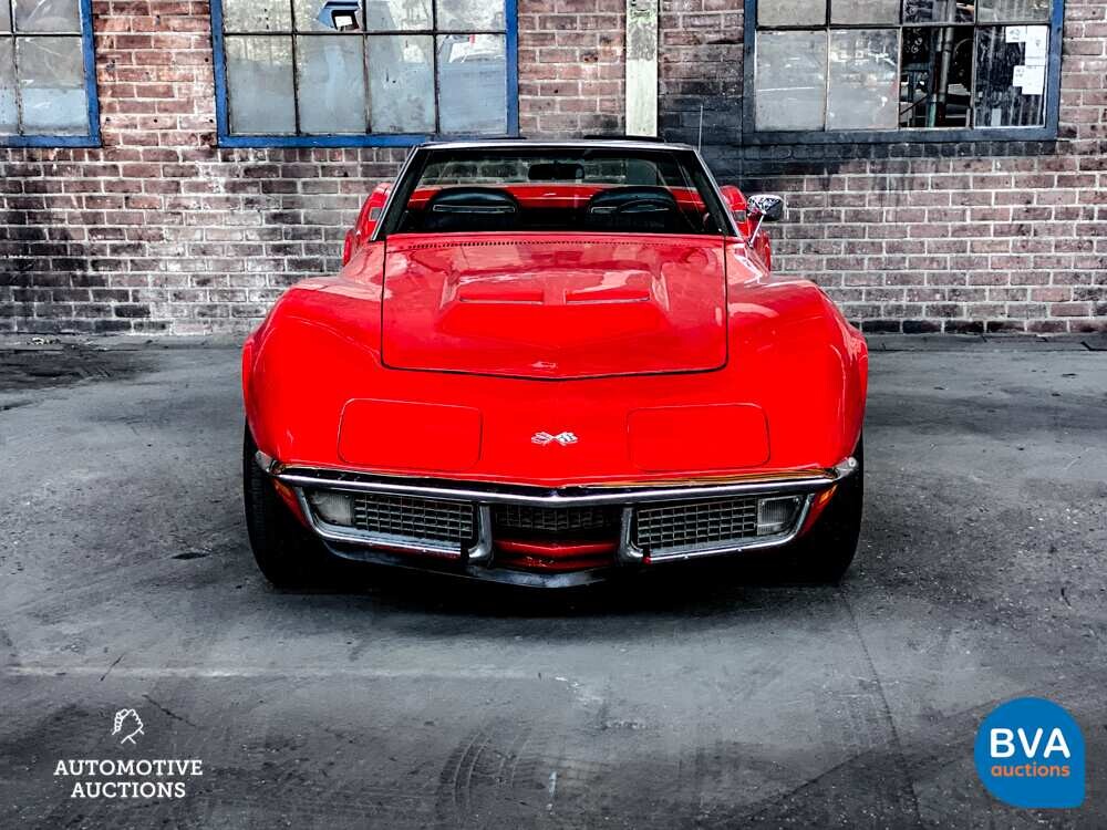 Chevrolet Corvette C3 Cabrio Chrome Bumper 210pk 1970
