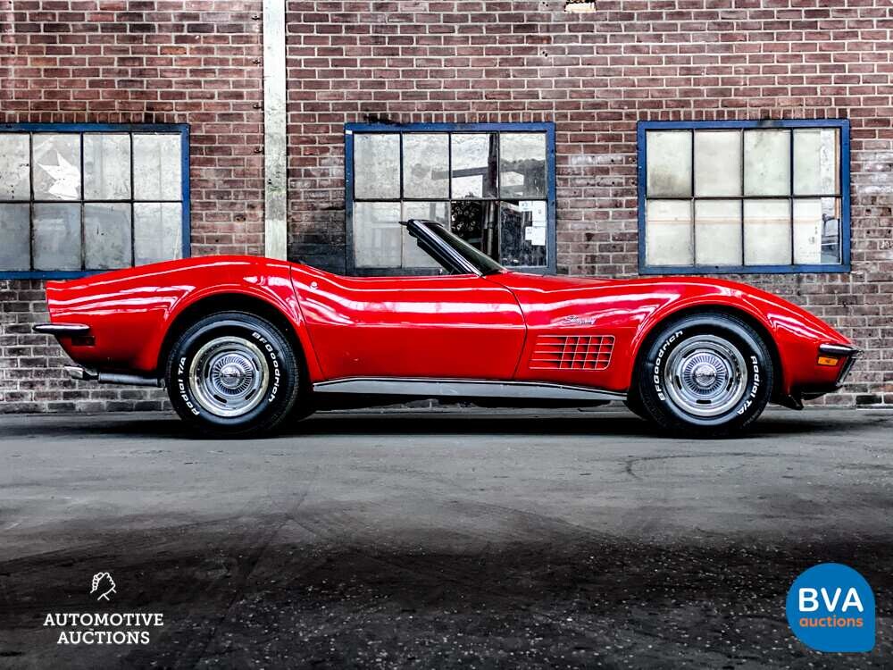 Chevrolet Corvette C3 Cabrio Chrome Bumper 210pk 1970