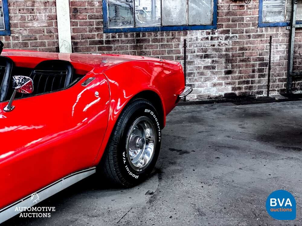 Chevrolet Corvette C3 Cabrio Chrome Bumper 210pk 1970