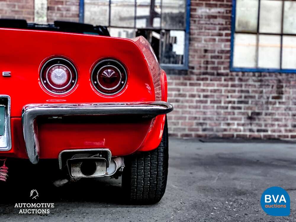 Chevrolet Corvette C3 Cabrio Chrome Bumper 210pk 1970