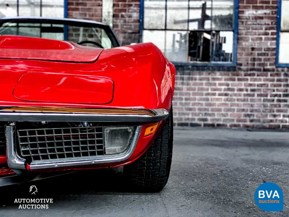 Chevrolet Corvette C3 Cabrio Chrome Bumper 210pk 1970