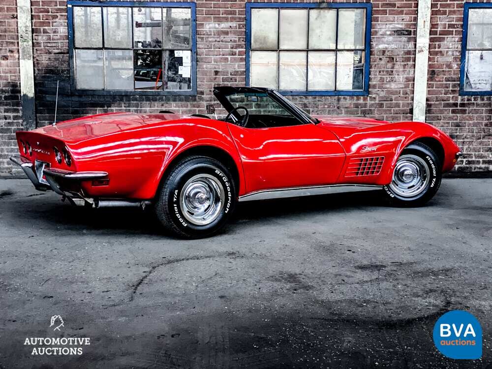 Chevrolet Corvette C3 Cabrio Chrome Bumper 210pk 1970