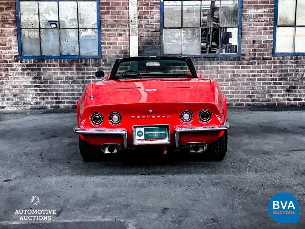 Chevrolet Corvette C3 Cabrio Chrome Bumper 210pk 1970