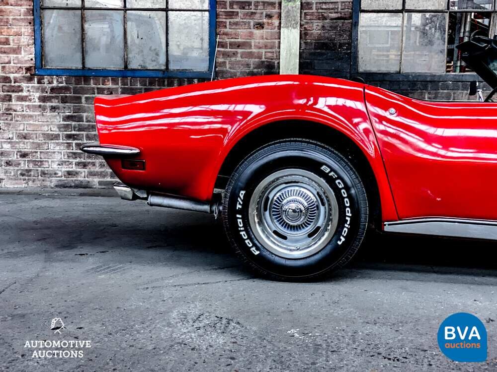 Chevrolet Corvette C3 Cabrio Chrome Bumper 210pk 1970