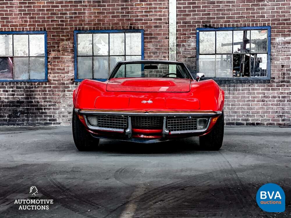 Chevrolet Corvette C3 Cabrio Chrome Bumper 210pk 1970