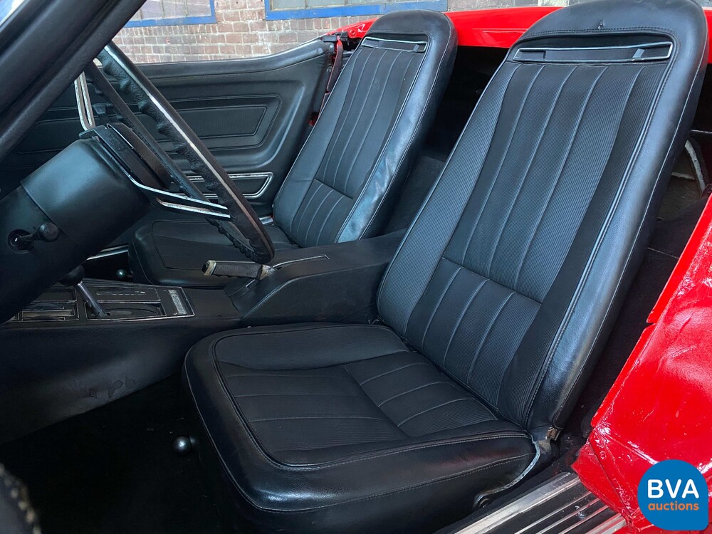 Chevrolet Corvette C3 Cabrio Chrome Bumper 210pk 1970