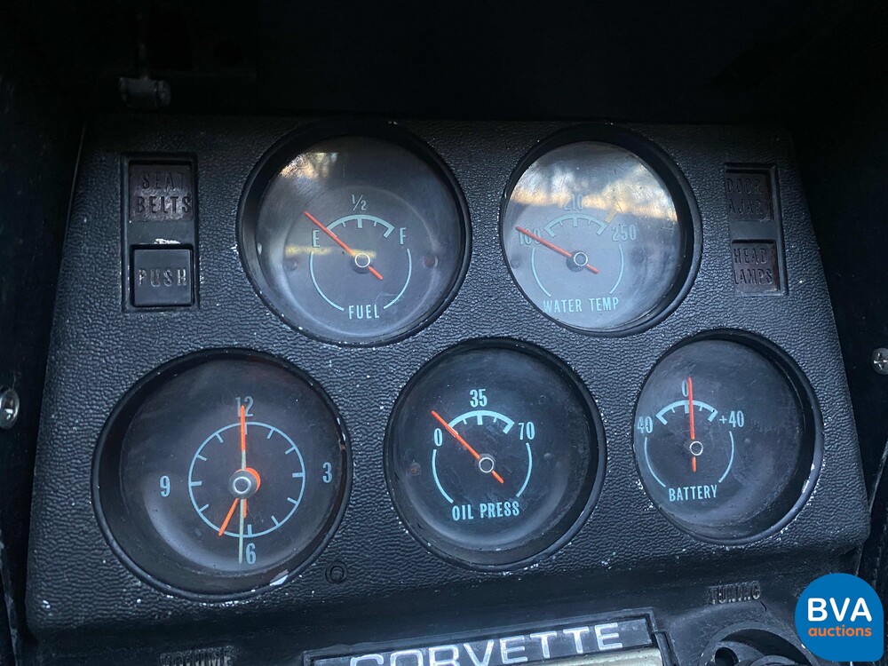 Chevrolet Corvette C3 Cabrio Chrome Bumper 210pk 1970