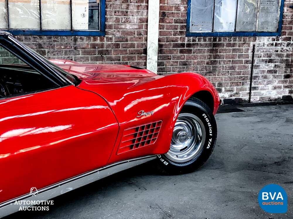 Chevrolet Corvette C3 Cabrio Chrome Bumper 210pk 1970