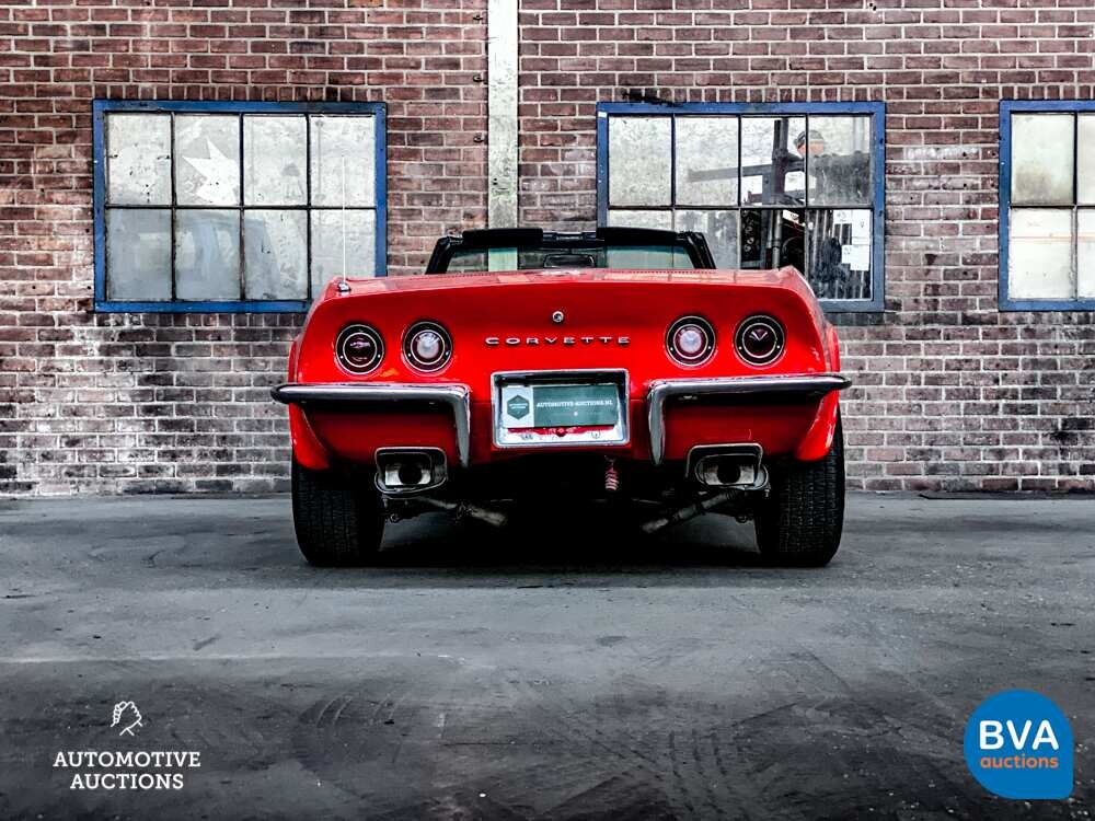 Chevrolet Corvette C3 Cabrio Chrome Bumper 210pk 1970