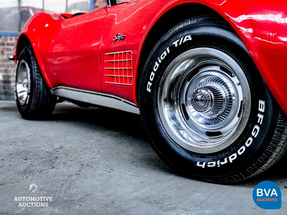 Chevrolet Corvette C3 Cabrio Chrome Bumper 210pk 1970