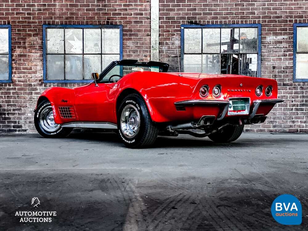 Chevrolet Corvette C3 Cabrio Chrome Bumper 210pk 1970