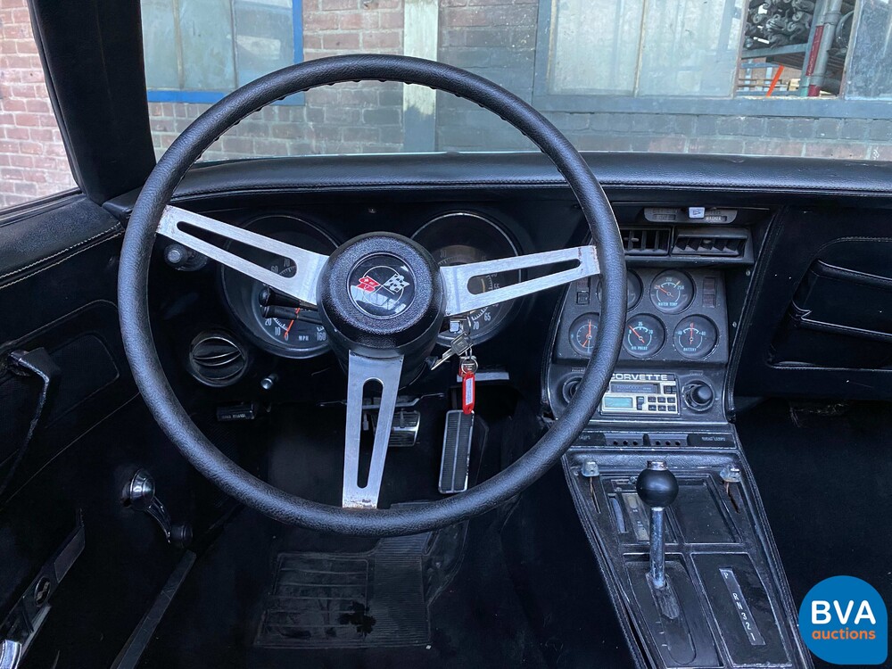 Chevrolet Corvette C3 Cabrio Chrome Bumper 210pk 1970