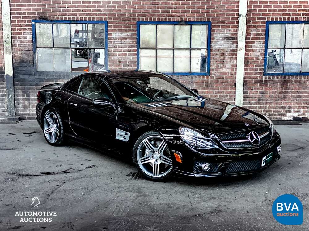 Mercedes-Benz SL63 AMG 6.2 V8 SL-Klasse Roadster 525pk 2010 -FACELIFT-, J-805-KF.