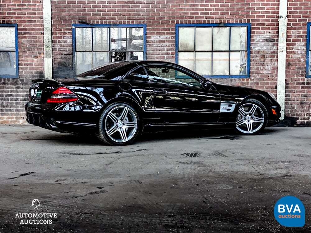 Mercedes-Benz SL63 AMG 6.2 V8 SL-Klasse Roadster 525pk 2010 -FACELIFT-, J-805-KF.