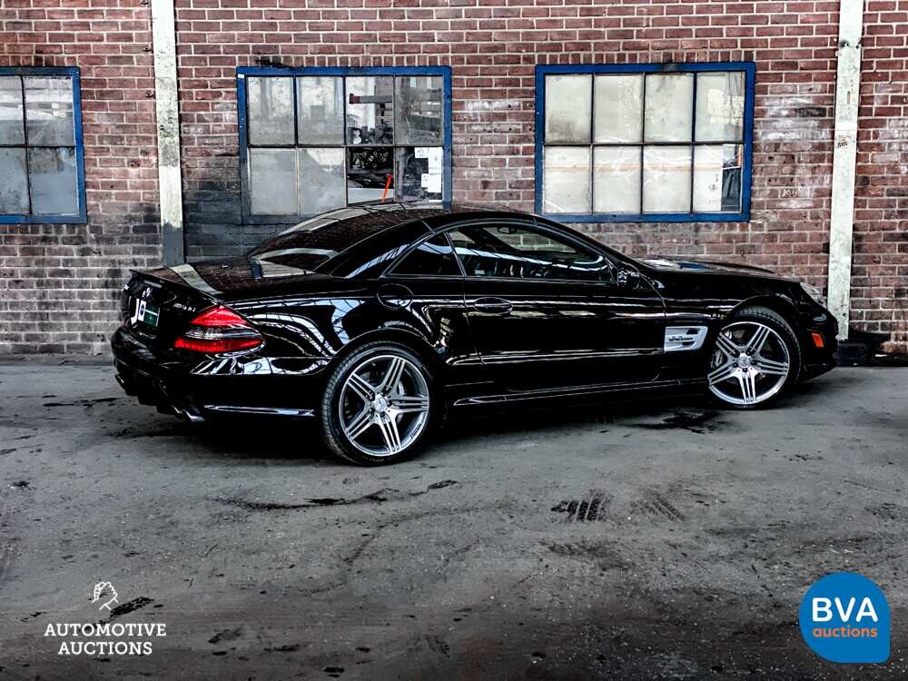 Mercedes-Benz SL63 AMG 6.2 V8 SL-Klasse Roadster 525pk 2010 -FACELIFT-, J-805-KF.