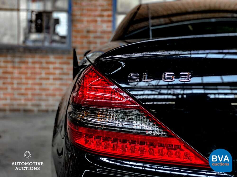 Mercedes-Benz SL63 AMG 6.2 V8 SL-Klasse Roadster 525pk 2010 -FACELIFT-, J-805-KF.