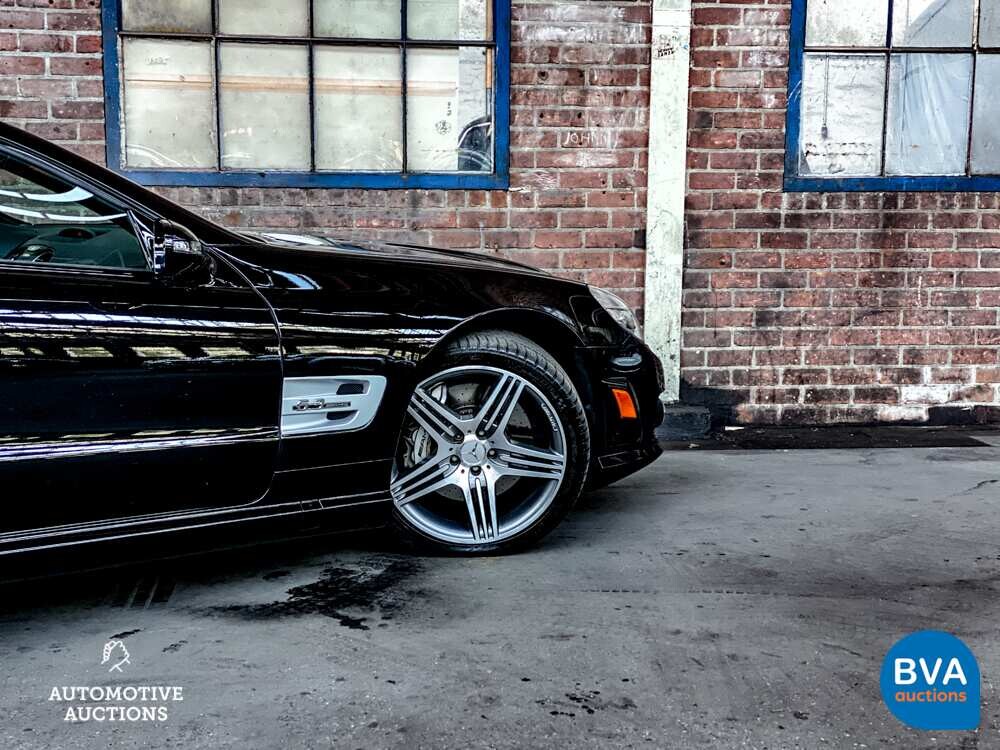 Mercedes-Benz SL63 AMG 6.2 V8 SL-Klasse Roadster 525pk 2010 -FACELIFT-, J-805-KF.