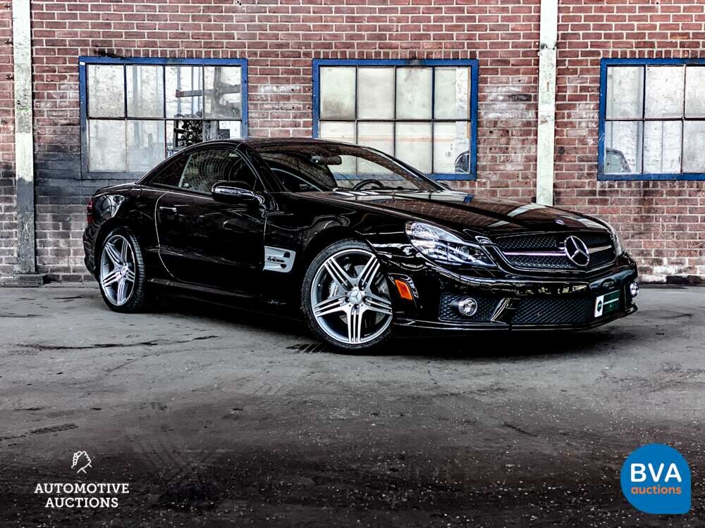 Mercedes-Benz SL63 AMG 6.2 V8 SL-Klasse Roadster 525pk 2010 -FACELIFT-, J-805-KF.
