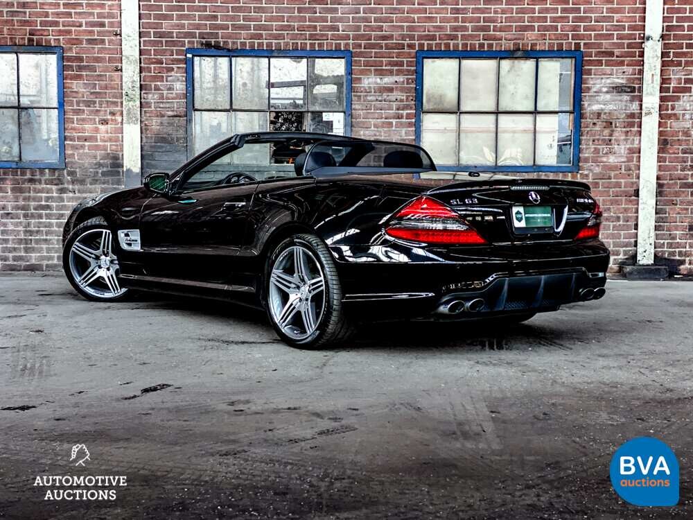 Mercedes-Benz SL63 AMG 6.2 V8 SL-Klasse Roadster 525pk 2010 -FACELIFT-, J-805-KF.