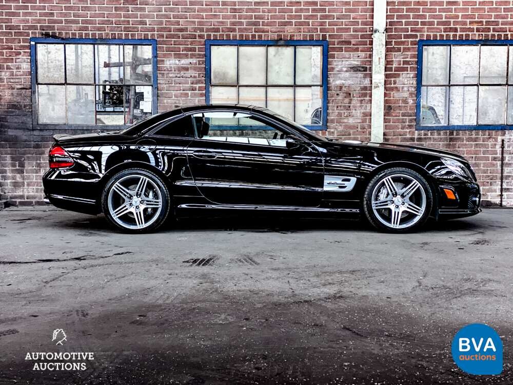 Mercedes-Benz SL63 AMG 6.2 V8 SL-Klasse Roadster 525pk 2010 -FACELIFT-, J-805-KF.