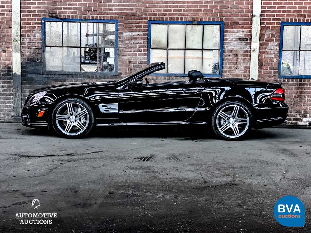 Mercedes-Benz SL63 AMG 6.2 V8 SL-Klasse Roadster 525pk 2010 -FACELIFT-, J-805-KF.