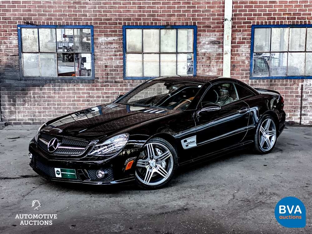 Mercedes-Benz SL63 AMG 6.2 V8 SL-Klasse Roadster 525pk 2010 -FACELIFT-, J-805-KF.
