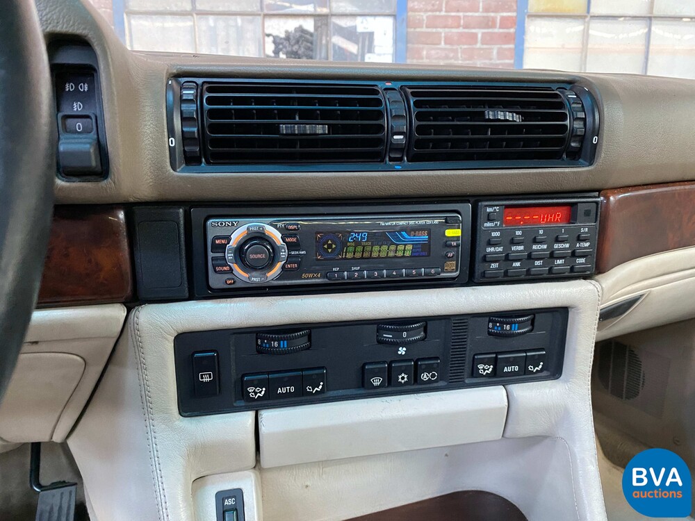 BMW 750iL 5.0 V12 7er Serie 299 PS 1991, GD-RX-06.