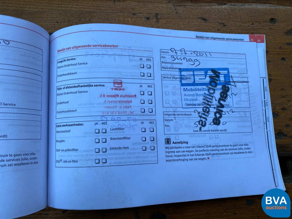 Sitzbank Altea XL1.4 125 PS 2009, 63-KSH-6.