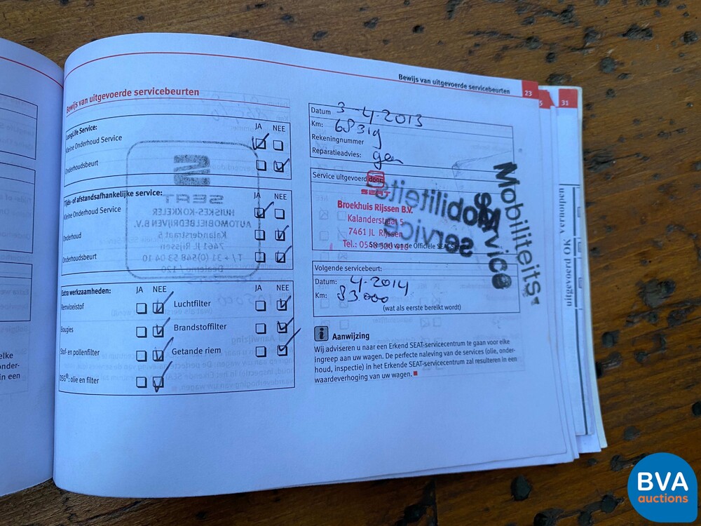 Sitzbank Altea XL1.4 125 PS 2009, 63-KSH-6.