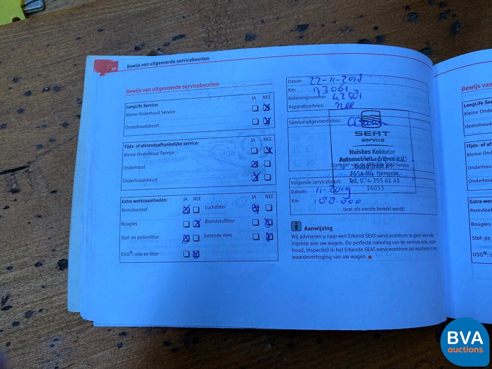 Sitzbank Altea XL1.4 125 PS 2009, 63-KSH-6.