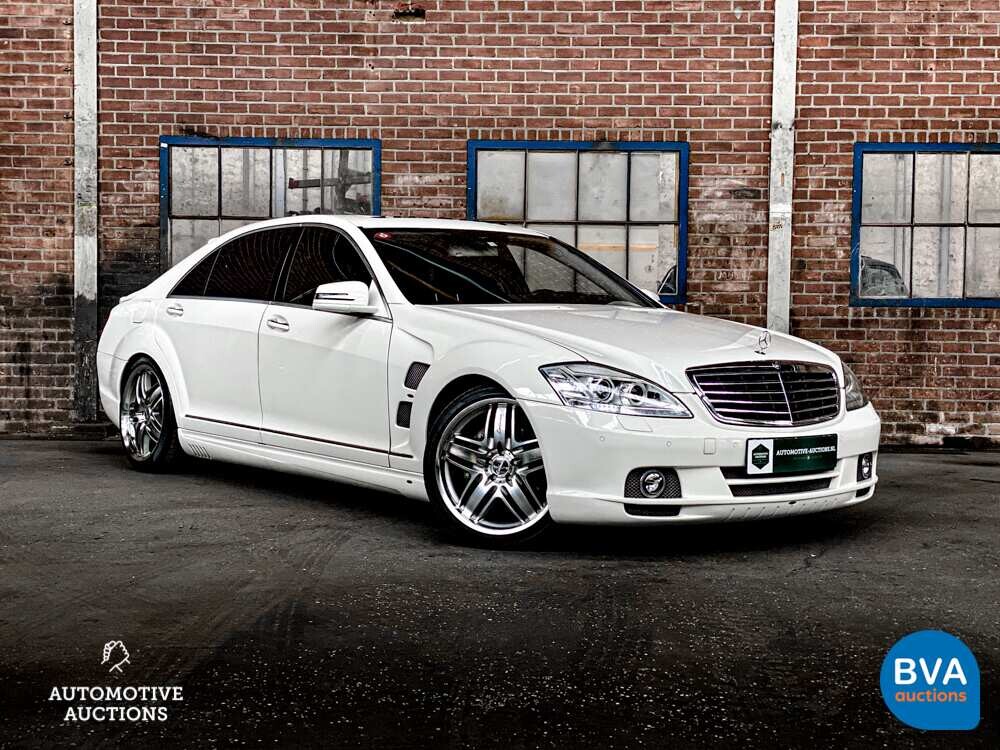 Mercedes Benz S500 Lang Lorinser 5.0 V8 388pk 2006 -Youngtimer-.