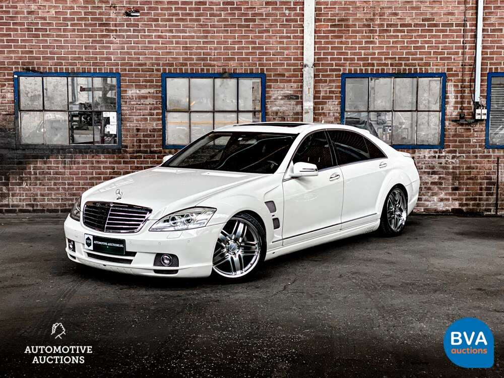 Mercedes Benz S500 Lang Lorinser 5.0 V8 388pk 2006 -Youngtimer-.