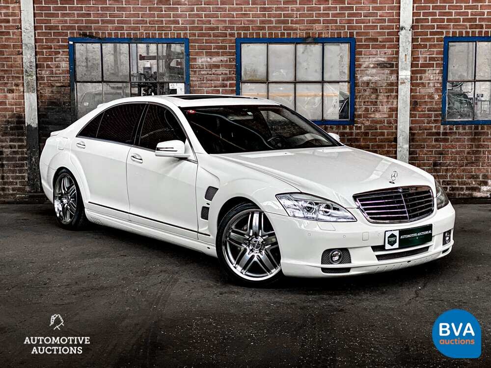 Mercedes Benz S500 Lang Lorinser 5.0 V8 388pk 2006 -Youngtimer-.