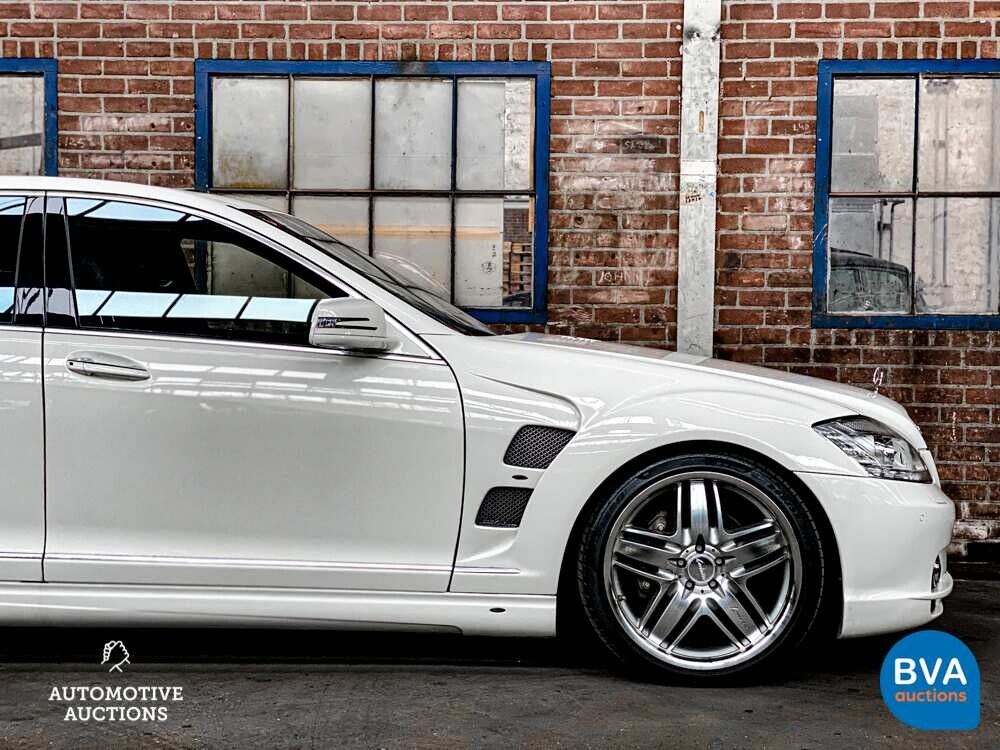 Mercedes Benz S500 Lang Lorinser 5.0 V8 388pk 2006 -Youngtimer-.